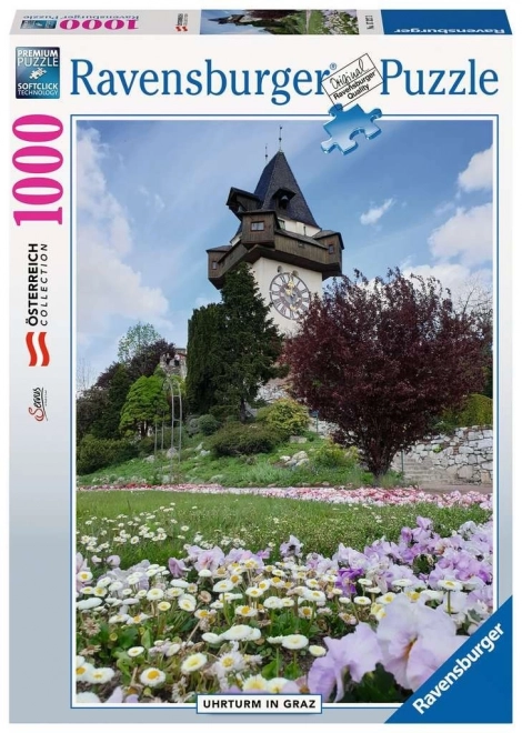 Puzzle 1000 pezzi Torre dell'Orologio di Graz