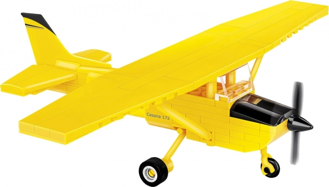 Modello di Costruzione Cessna 172 Skyhawk Giallo