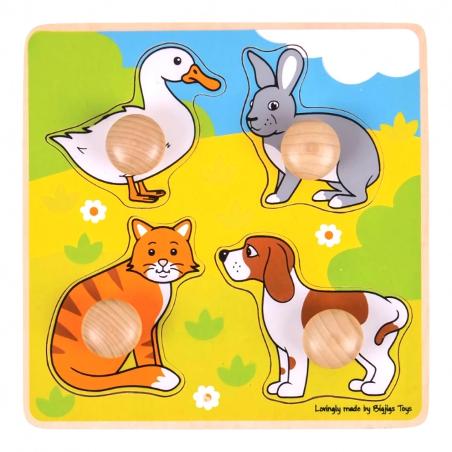 Puzzle ad incastro Animali domestici