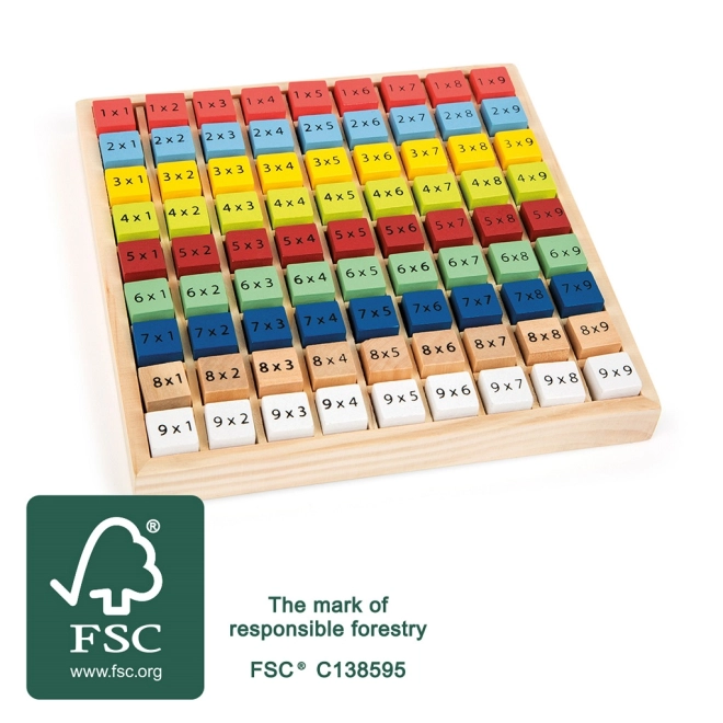 Blocchetti colorati per un apprendimento facile