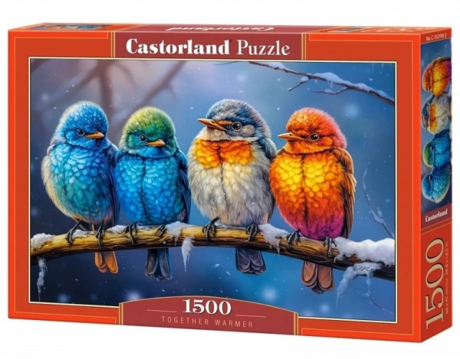 Puzzle 1500 pezzi Uccelli Insieme Più Caldo