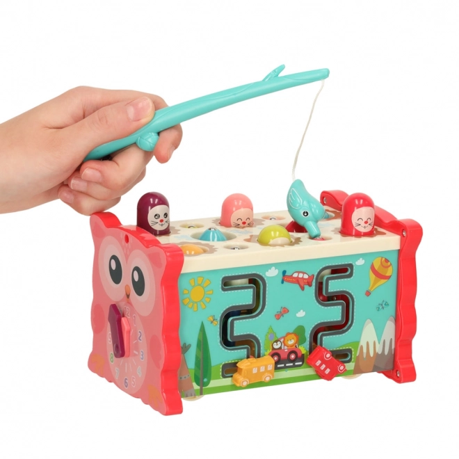 Giocattolo sensoriale 8 in 1 per bambini Bibi-inn rosa