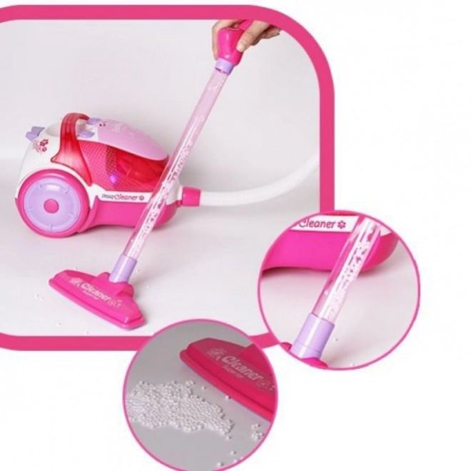 Aspirapolvere rosa per bambini Woopie