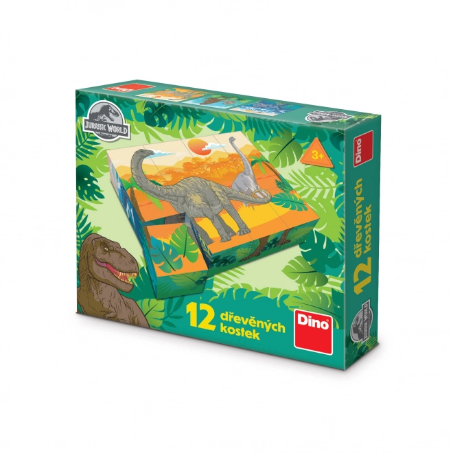 Cubi puzzle Dinosauri Jurassic World