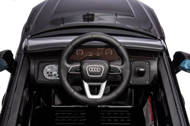 Auto elettrica per bambini Audi Q7 nero lucido