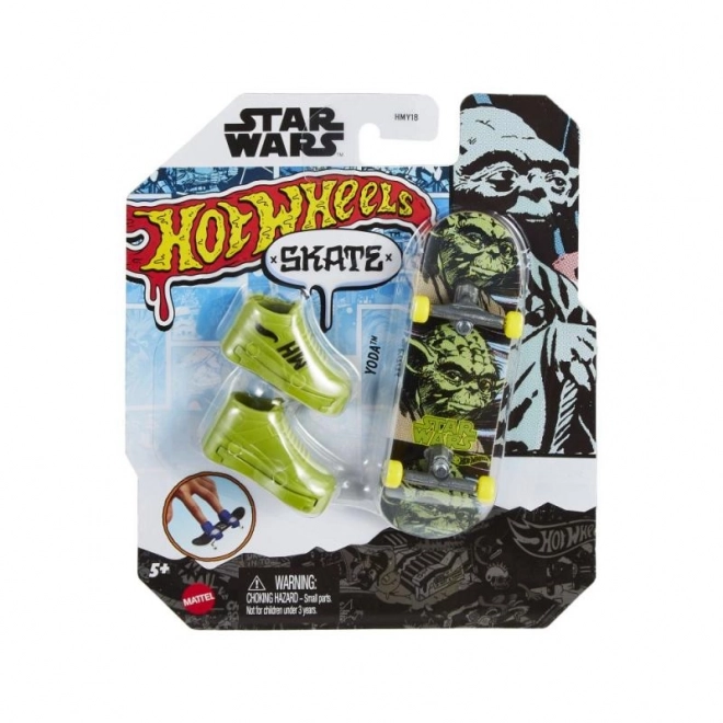 Fingerboard tematico con scarpe Hot Wheels – Luke Skywalker