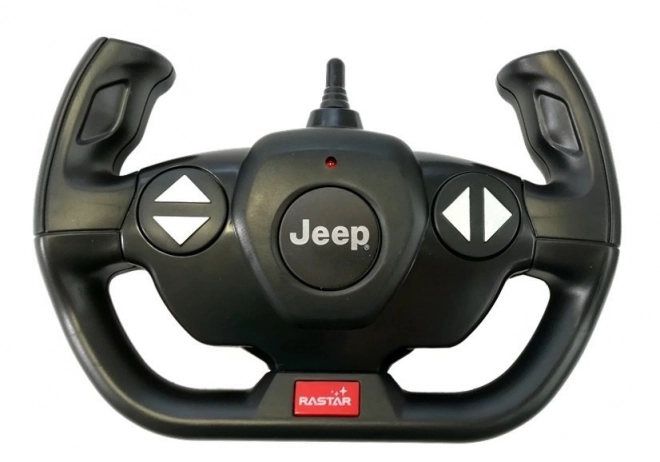 Auto telecomandata Jeep Wrangler Rubicon nero in scala 1:14