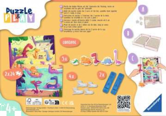 Puzzle & Play: Puzzle Dinosauri