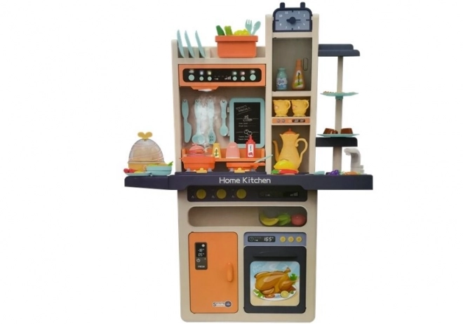 Cucina giocattolo per bambini arancione