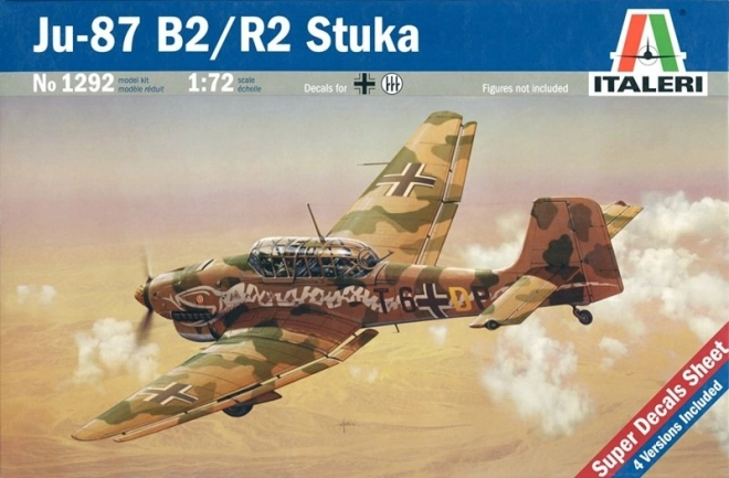 modellino aereo da costruire Ju-87 Stuka B2