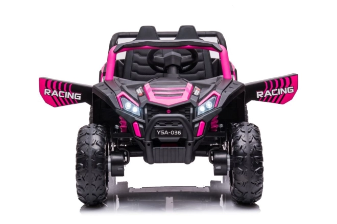 Auto elettrica per bambini 4x4 rosa