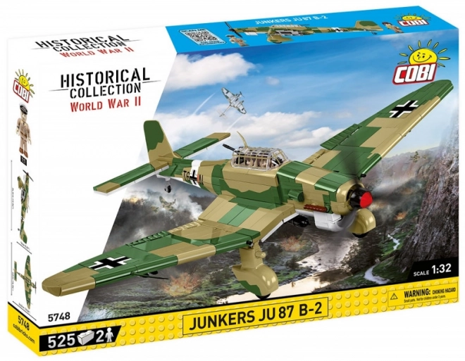 Modellino Aereo da Combattimento Junkers Ju 87 B-2