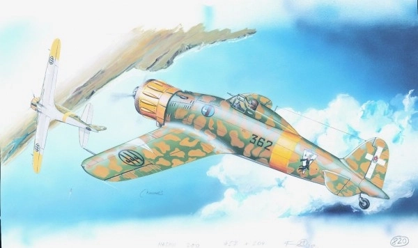 Modello Macchi M.C. 200 Saetta