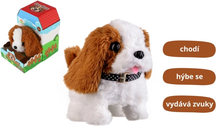 Teddies cane Max – cagnolino interattivo di peluche con suoni