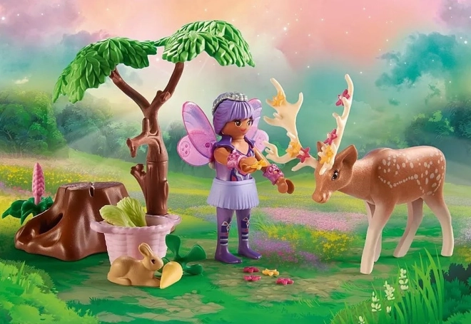Set da gioco Fate del Bosco con Animali