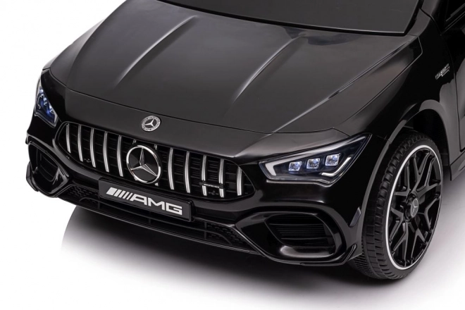 Auto elettrico Mercedes CLA 45s AMG nero laccato 4x4