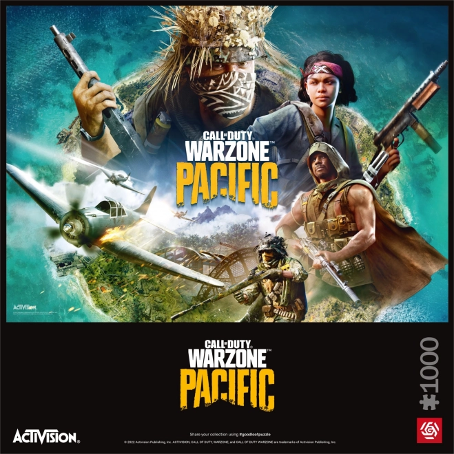 Puzzle Call of Duty Warzone Pacific 1000 pezzi