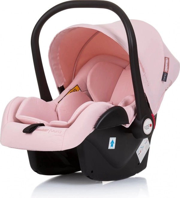 Seggiolino auto Aura i-Size 40-85cm Flamingo