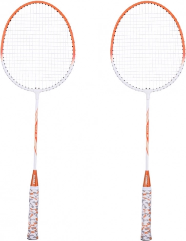 Set completo per badminton con racchette e volani in custodia