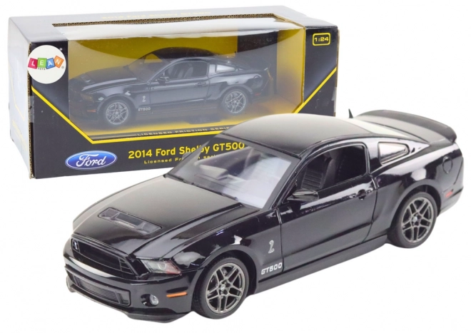 Auto Ford Shelby GT500 in scala 1:24 nero