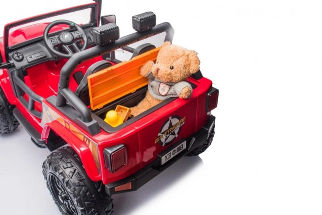 Auto elettrica per bambini rossa