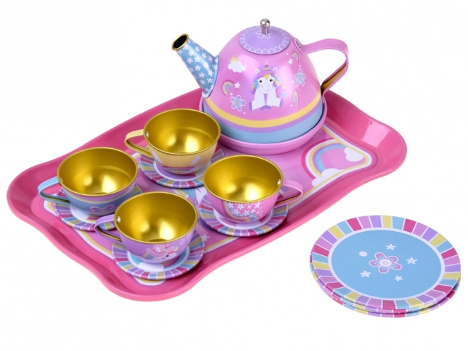 Set da tè colorato per bambini