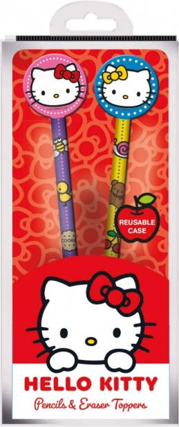 Set di matite Hello Kitty con gomma