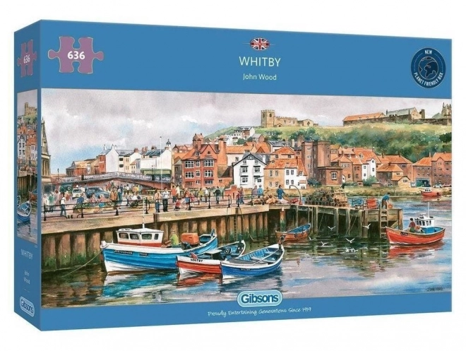 Puzzle panoramico Whitby Yorkshire 636 pezzi