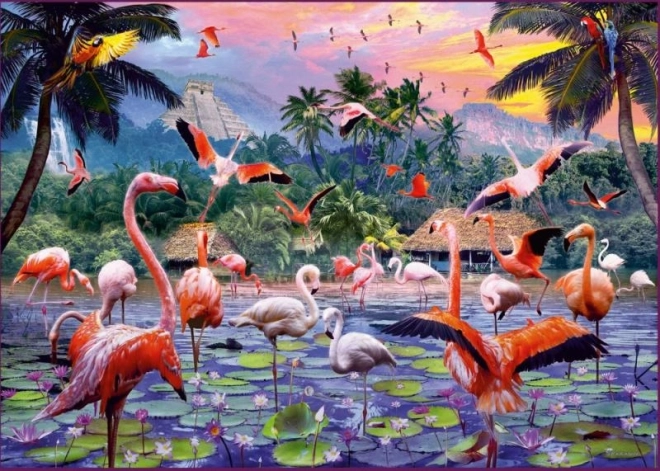 Affascinante motivo tropicale