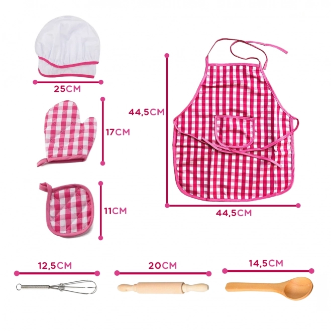 Set da Piccolo Cuoco con Accessori da Cucina Woopie