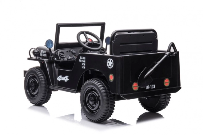 Auto elettrico per bambini 4x4 nero