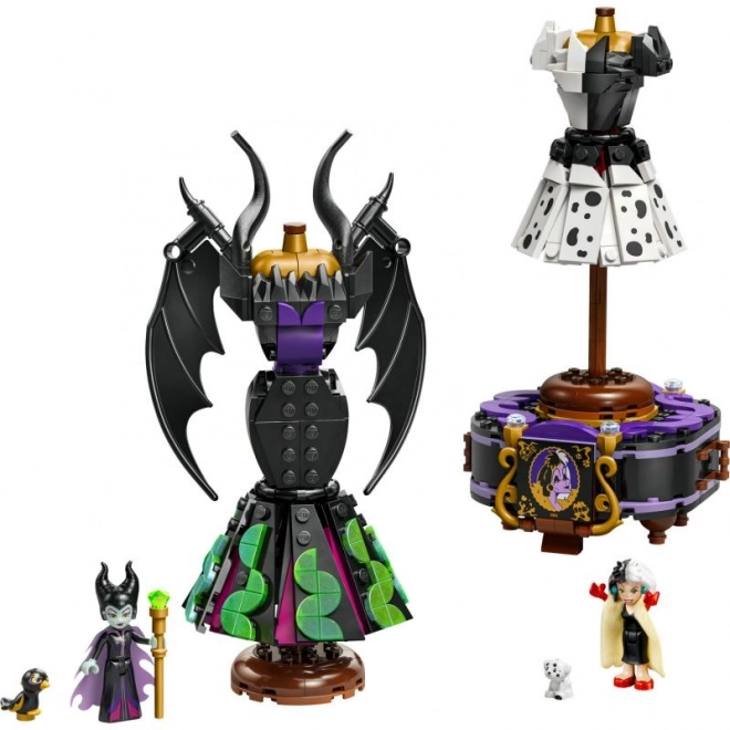 Abiti Lego Disney di Malefica e Crudelia De Mon