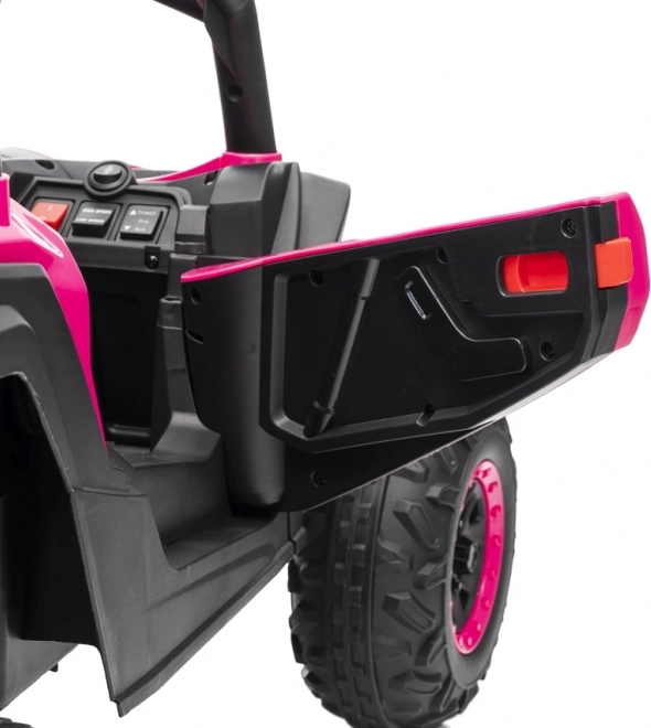 Auto elettrico per bambini Buggy Madman UTV-MX rosa