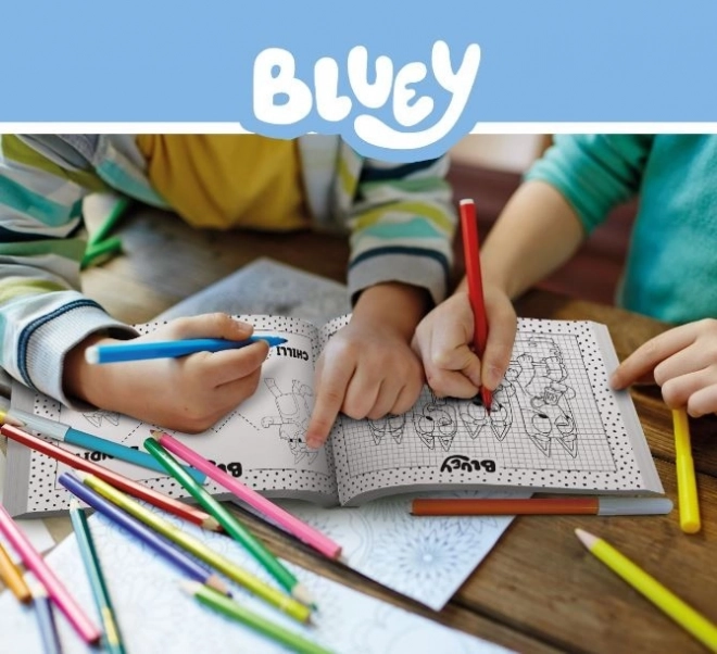 Set scuola di disegno Bluey