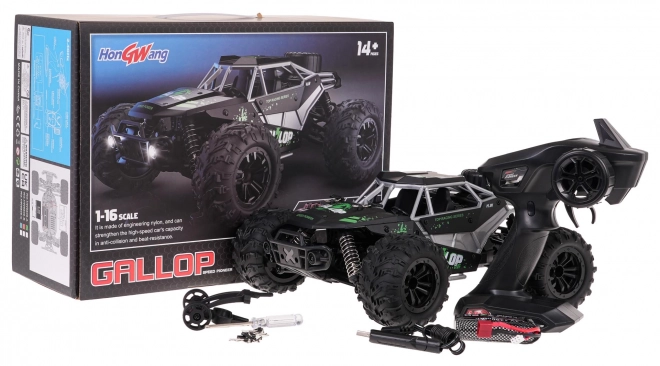 Crawler radiocomandato verde 1:16