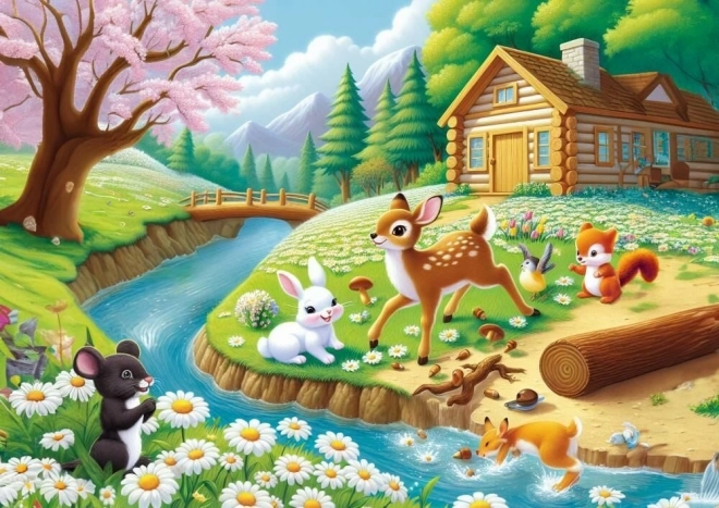 Puzzle Gioia di Primavera 25 pezzi