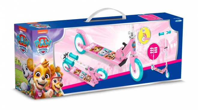 Monopattino a due ruote Paw Patrol rosa