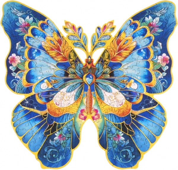 Puzzle in legno Farfalla Morpho Helena