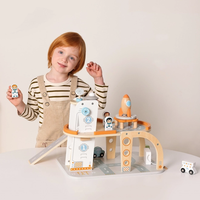 Stazione spaziale in legno TOOKY TOY