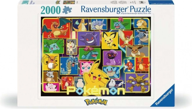 Puzzle Pokémon brillanti 2000 pezzi