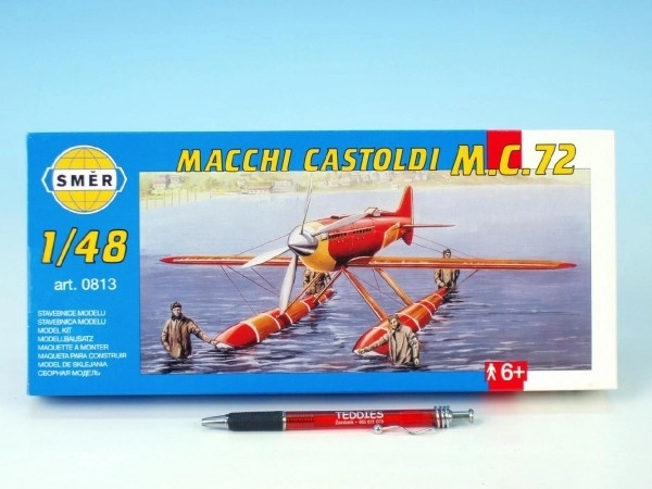 Modello Macchi Castoldi M.C.72 in scala 1:48