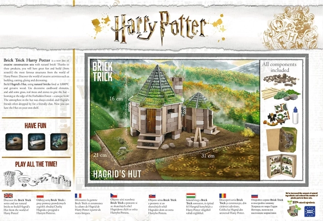 Harry Potter: La capanna di Hagrid - Set Costruzione 240 Pezzi