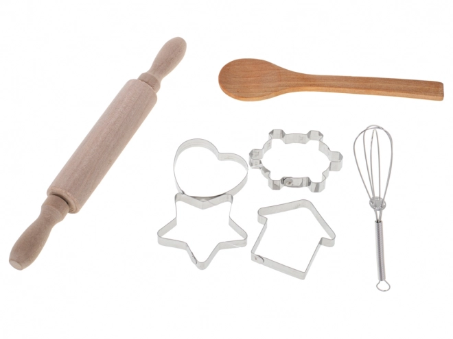 Set da cucina per bambini con grembiule e accessori