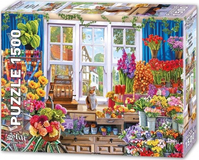 Puzzle 1500 pezzi Fiori Star