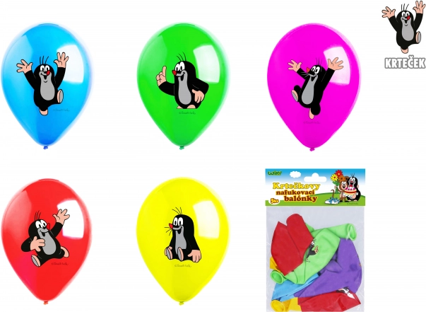 Palloncini 30 cm Talpa – set 5 pz, 5 design