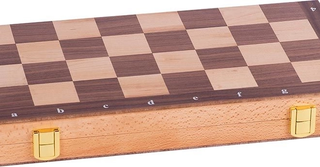 Scacchiera pieghevole con chiusura