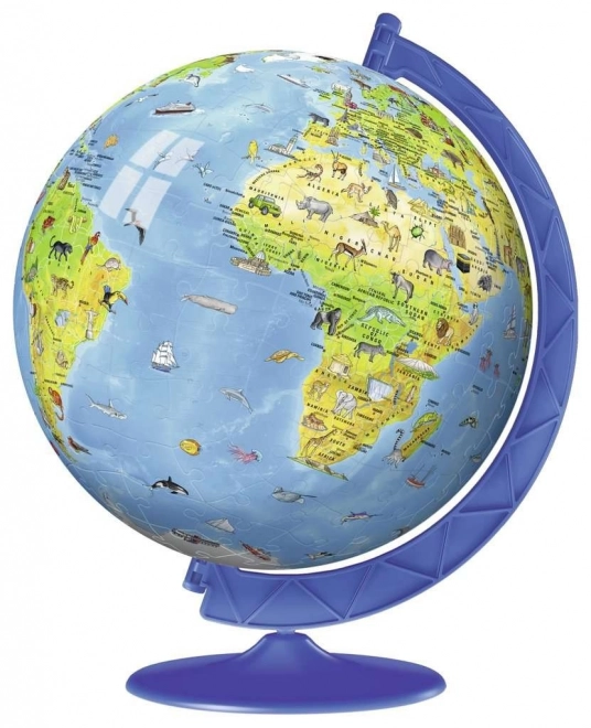 Puzzle 3D Globo per Bambini