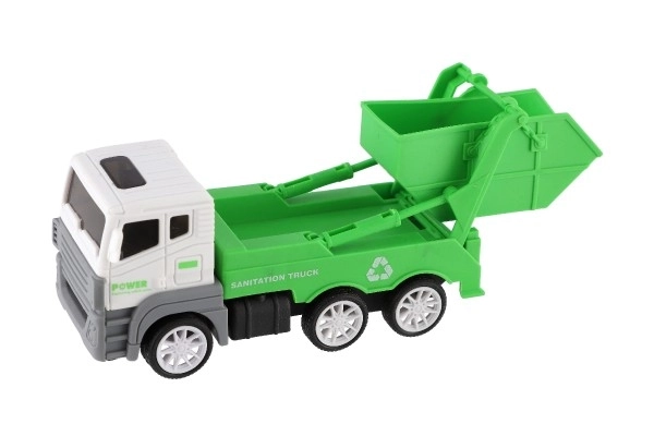 Camion da cantiere in plastica con ruote libere 14cm