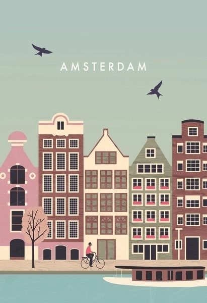 Puzzle Amsterdam 99 pezzi di Ravensburger