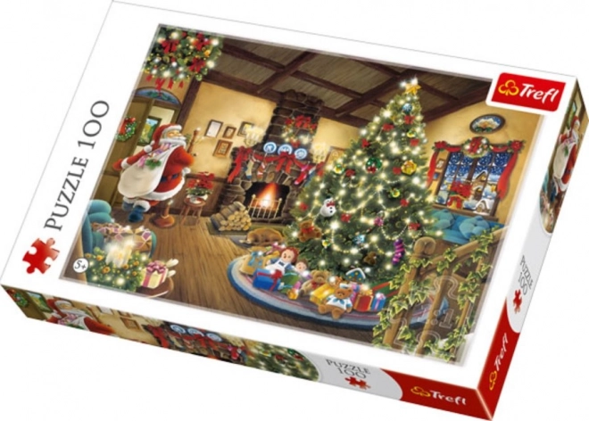 Puzzle Babbo Natale Albero 100 Pezzi